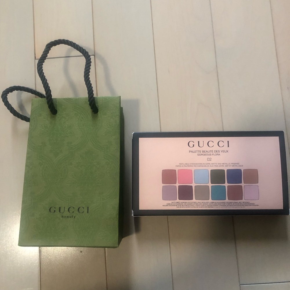 GUCCI PALETTE BEAUTY DES YEUX FLORAL CASE EYESHADOW
